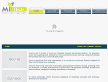 Tablet Screenshot of mitech-soft.com